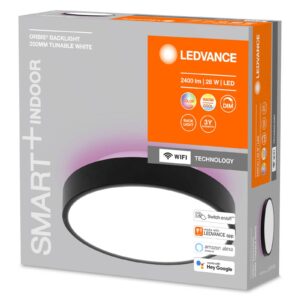 LEDVANCE SMART+ WiFi Orbis Backlight černá Ø35cm