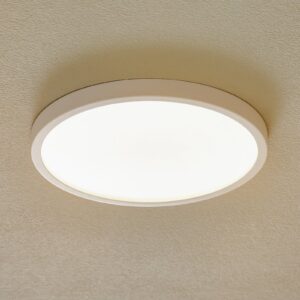 LED stropní svítidlo Vika, kulaté, bílá, Ø 30cm