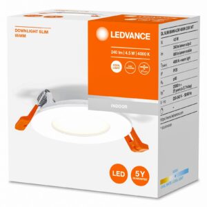 LEDVANCE Recess Slim LED zapuštěné Ø8,5cm 4000K