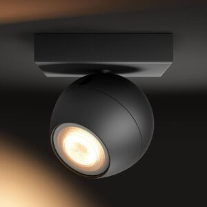 Philips Hue Buckram LED spot černý stmívač