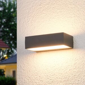 Lissi LED venkovní nástěnné svítidlo, hranatý tvar
