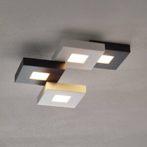 Bopp Line - LED stropní svítidlo černobílé