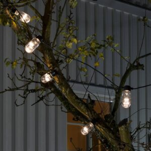 Světelný řetěz Biergarten 10 LED čirá teplá bílá