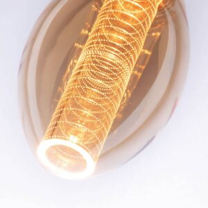 LED žárovka E27 B75 4W Inner Glow kruh