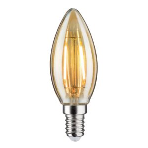 LED žárovka svíčka E14 2,6W 2 500 K zlatá