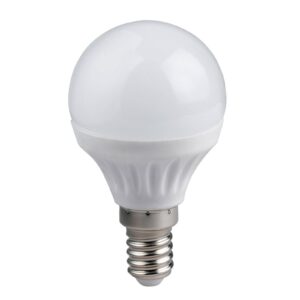 LED kapková žárovka E14 5W 3 000 K stmívatelná