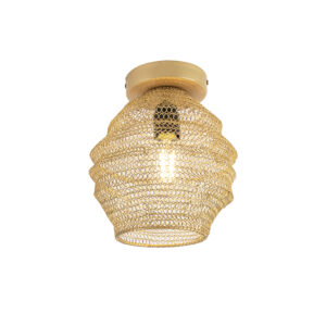 Orientální stropní lampa zlatá – Nidum Bene