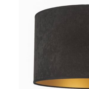 Stolní lampa Golden Roller výška 30cm černá/zlatá