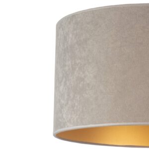 Stolní lampa Golden Roller šedá/zlatá výška 30cm