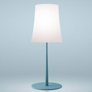 Foscarini Birdie Easy Grande stolní lampa modrá
