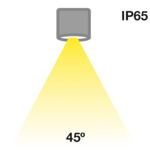 SLC MiniOne Fixed LED downlight IP65 bílá 927