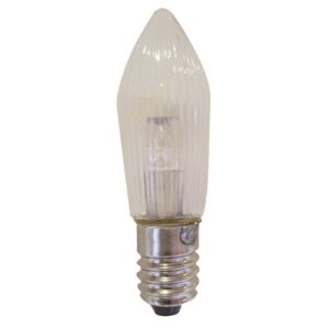 E10 0,1W 10-55V LED žárovky balení 3ks svíčka