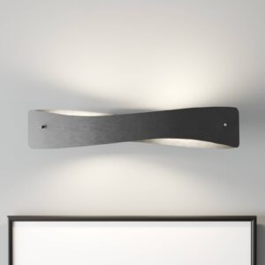 Rothfels Lian LED nástěnné světlo, černé, hliník