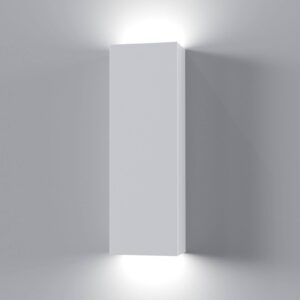 Nástěnné světlo Parma ze sádry, 7x22 cm