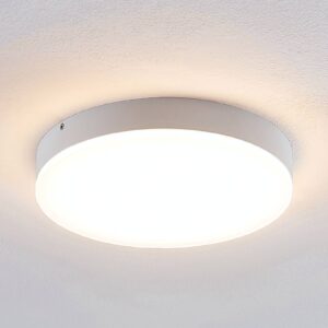Lindby Leonta LED stropní světlo, bílá, Ø 25 cm