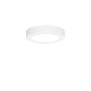 Zapuštěné nebo přisazené bodové bílé 14 cm včetně LED 3 stupně ztlumení do teplého – Trans