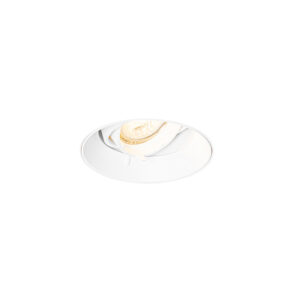Moderní zapuštěné bodové bílé GU10 kruhové bez ozdobné lišty - Oneon