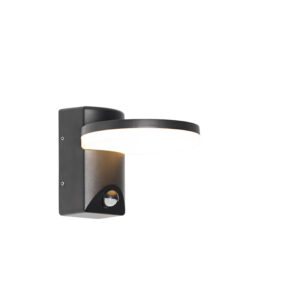 Buiten wandlamp zwart incl. LED IP54 bewegingssensor – Esmee