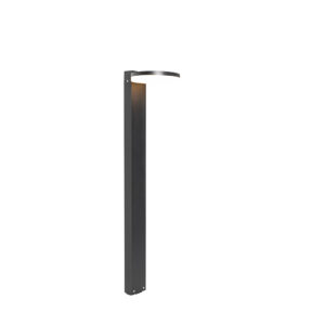 Moderne staande buitenlamp zwart 80 cm incl. LED IP44 – Esmee