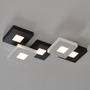 Bopp Cubus - černobílé LED stropní svítidlo, 5zdr