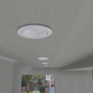 LED downlight Teresa 90, GU10, CCT, 3,5 W, bílá