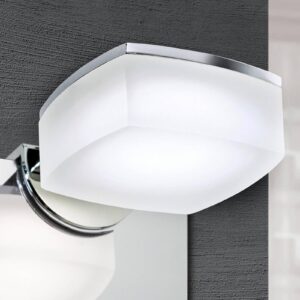 LED zrcadlové svítidlo Noah, IP44, hranaté