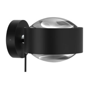 Puk Maxx Wall+ LED čočky čiré, matná černá/chrom