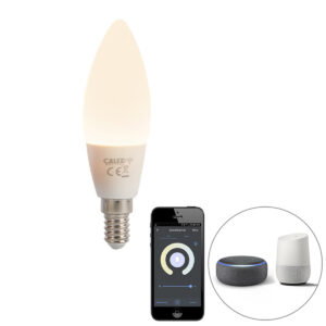 Smart E14 LED lamp B35 4,9W 470 lm 2200-4000K