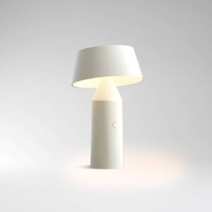 MARSET Bicoca LED stolní lampa na baterii bílá