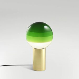 MARSET Dipping Light S stolní lampa zelená/mosaz