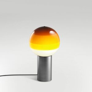 MARSET Dipping Light S stolní lampa jantar/grafit