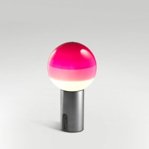 MARSET Dipping Light stolní lampa růžová/grafit