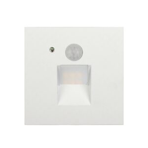 Arcchio Neru LED podhledové svítidlo, hranaté bílá