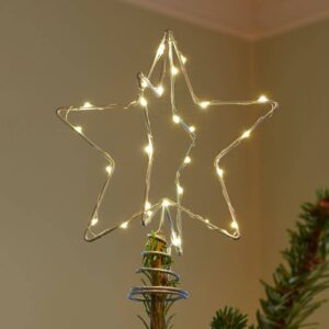 LED dekorativní světlo Vánoce Top, stříbrný