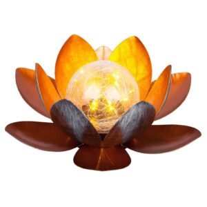 Lindby Marisko dekor solární světlo, lotosový květ
