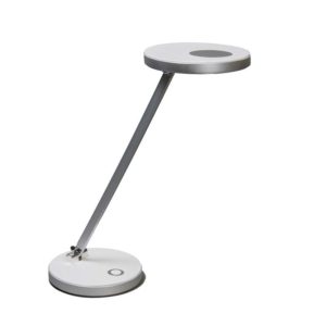 Stolní lampa Disc LED bílá