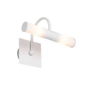 Klasické koupelnové nástěnné svítidlo bílé IP44 2-světlo - Bath Arc