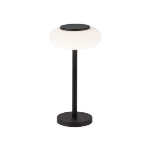 Smart tafellamp zwart met afstandsbediening – Loena