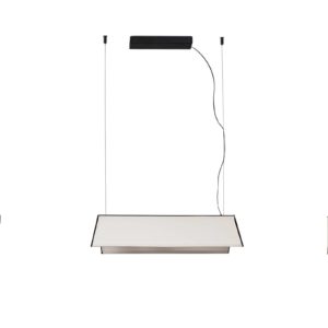 LED závěsné světlo Ludovico Surface, 60 cm, bílá