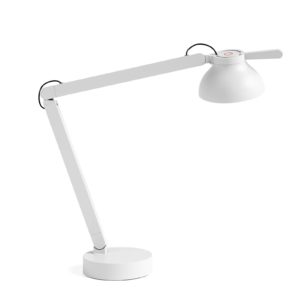 HAY PC Double Arm LED stolní lampa, šedá