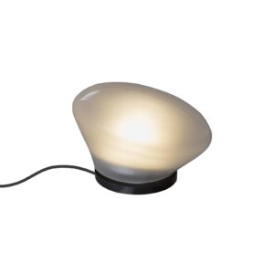 Karman Agua LED stolní lampa Ø13cm sklo mražené
