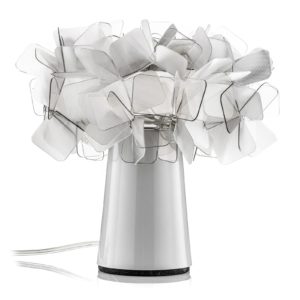 Slamp Clizia - designová stolní lampa, šedá
