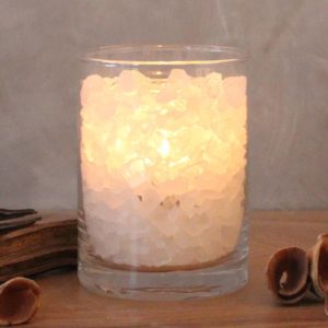 Solné sklo Polarfeuer svíčka z palmového vosku