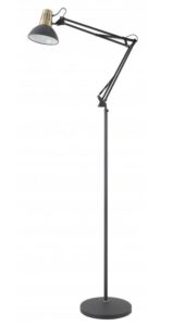 Stojací lampa LP-ART-F-E27-10-DEC GTV-2355 ARTEMIA černá