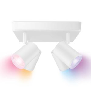 WiZ LED stropní bodovka Imageo, 4 zdroje bílá