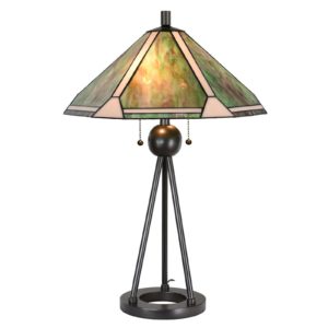 Stolní lampa 5LL-6165 v provedení Tiffany