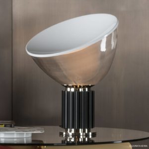 FLOS Taccia malý - LED stolní lampa, černá
