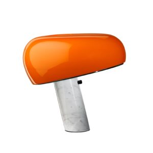 FLOS Snoopy stolní lampa, stmívač, oranžová