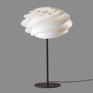 LE KLINT Swirl - bílá designová stolní lampa