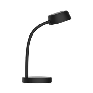 Lindby Tijan LED stolní lampa, černá, rameno
